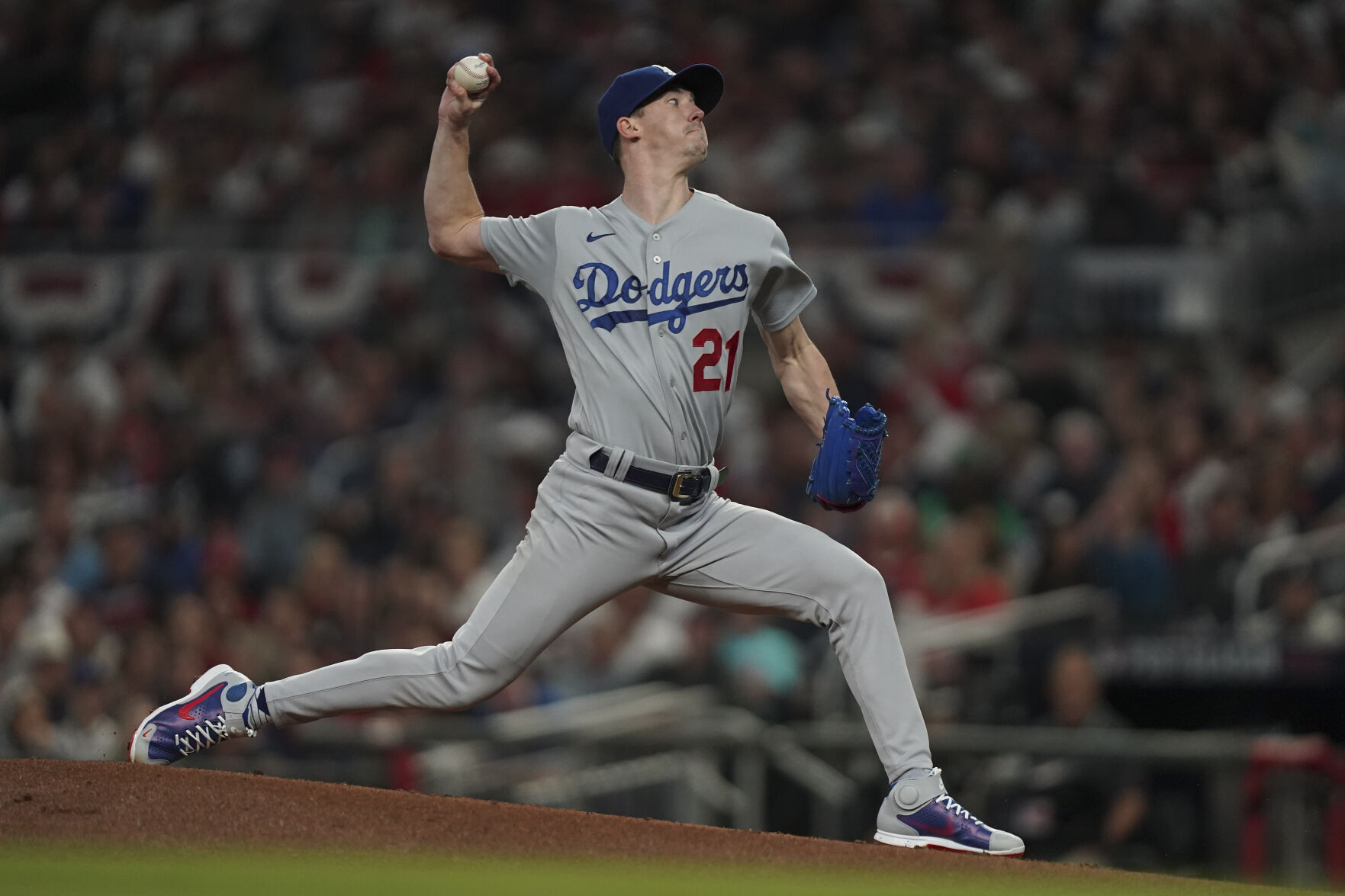 NLCS Dodgers Braves Baseball